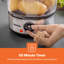 Geepas 3-Tier Food Steamer & 500W Mini Food Processor Combo