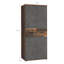 2 Door Manufactured Wood Wardrobe