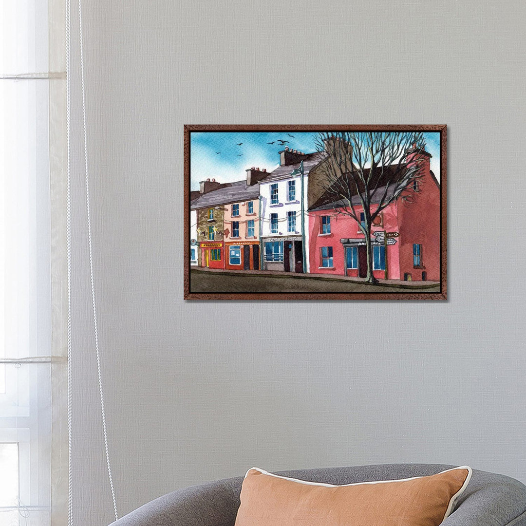 Ennistymon Corner von Terri Kelleher - Galerie-verpackte Leinwand Giclée