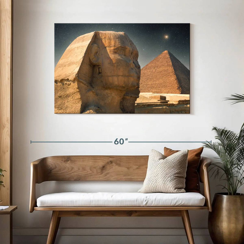 Adella Sphinx, 30" H x 45" W