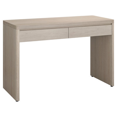 Deroche 48'' Wide Rectangular Desk in Alder White