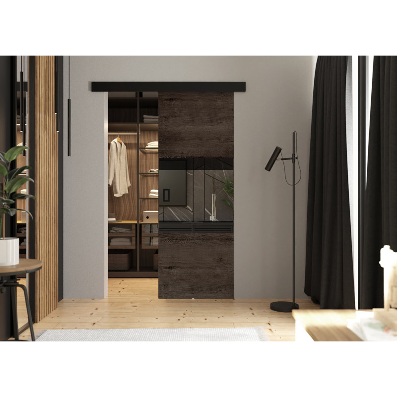DOOR LUMBA 1, 62cm x 205cm, Dark Ash