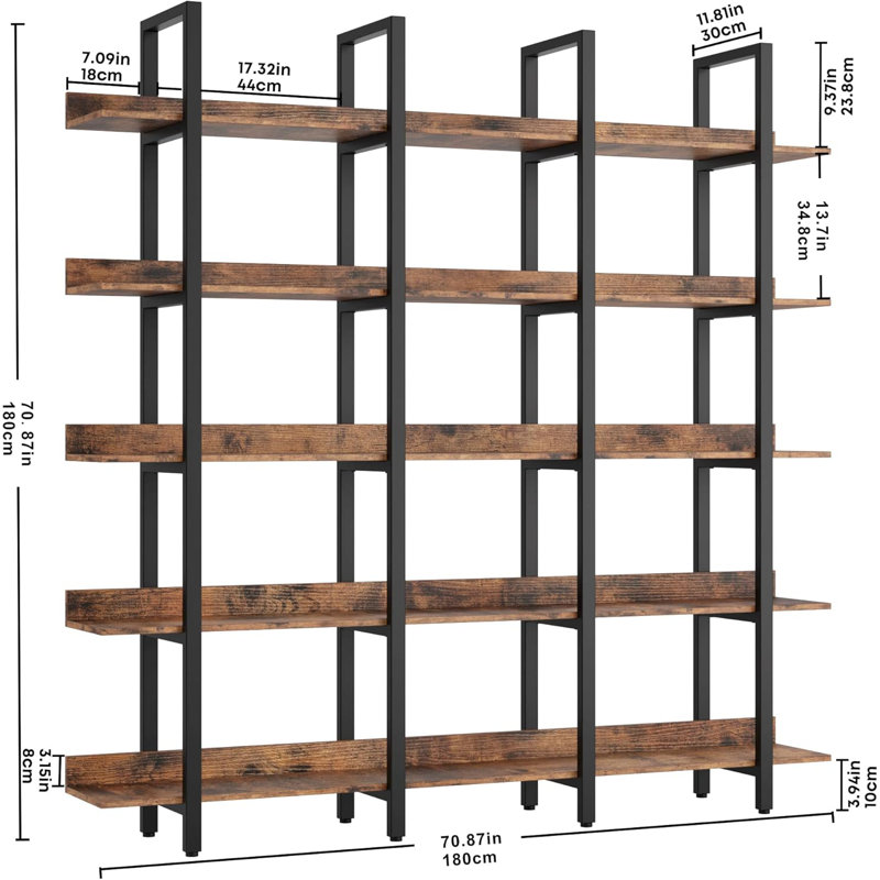Large Open Bookshelf