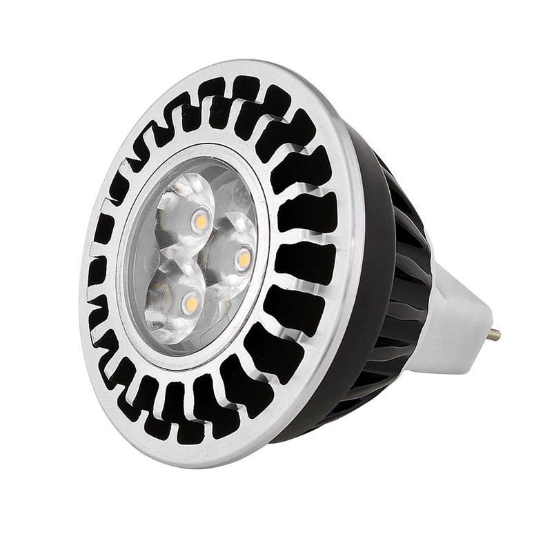 Lampe à DEL MR16 4w, 60 degrés, 2700 K