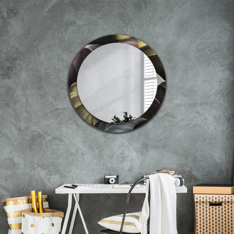 Huldar Glass Flat Wall Mirror