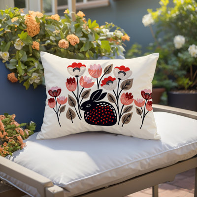 Coussin lombaire réversible intérieur / extérieur Rayo Rabbit