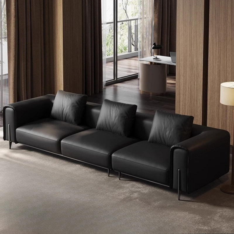 Luxury Deep-seat Straight Sofa