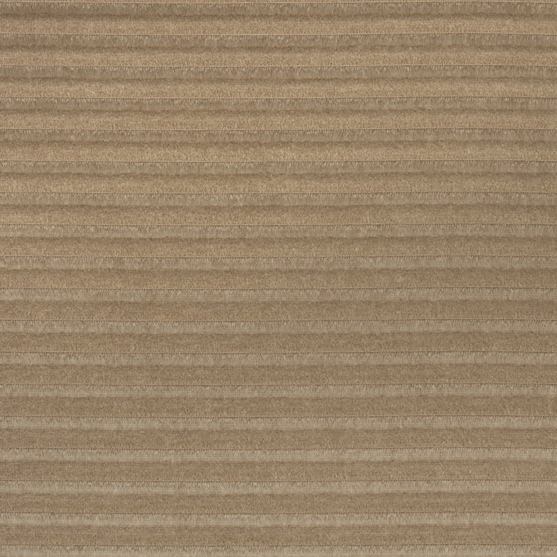Tissu en velours cannelé Schumacher x Patterson Flynn Petite, Chameau