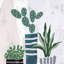 Reproduction d’art sur toile tendue « Potter plants »-867253439