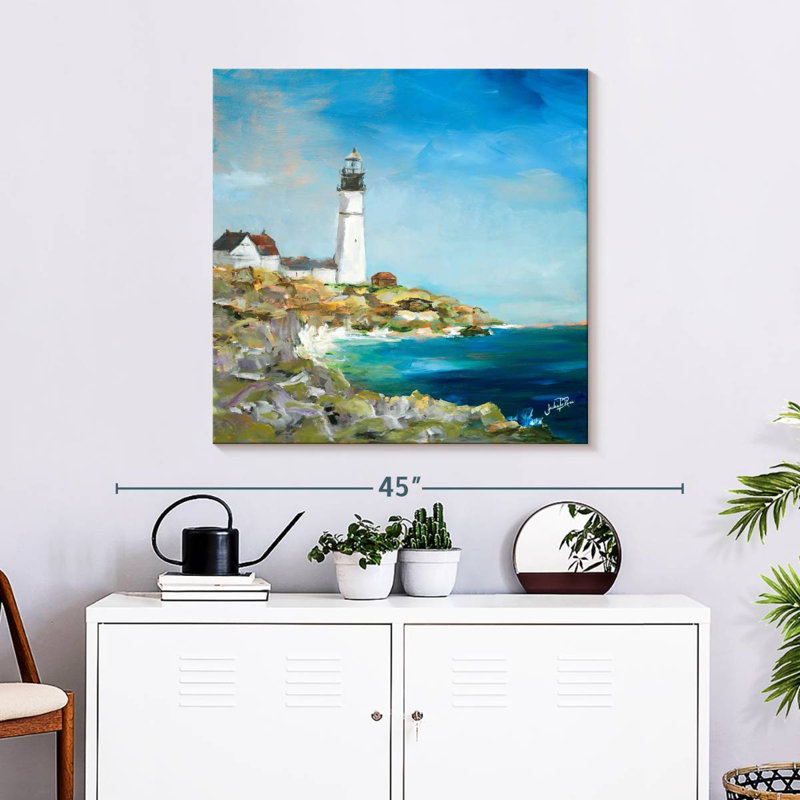 Phare d'Aletra sur la côte rocheuse I