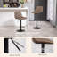 Swivel Counter Stool with Metal Frame
