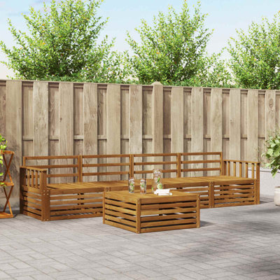 329cm Wide Patio Sectional Set