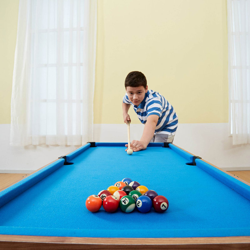 48-Inch 3-in-1 Multi Game Table with Wood Finish