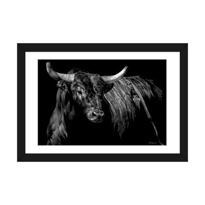 " Brindle Rodeo Bull " by Julie T. Chapman