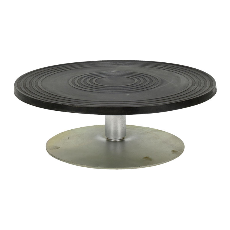 12'' W Turntable, 3.875" H x 12" W x 12" D