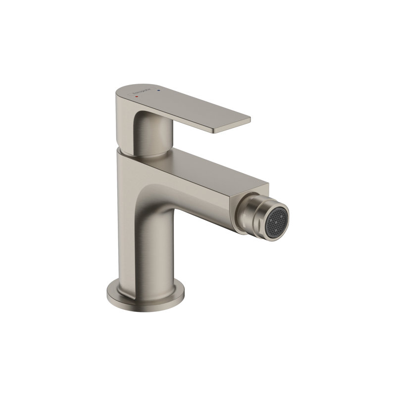Rebris E Vertical Bidet Faucet, Brushed Nickel