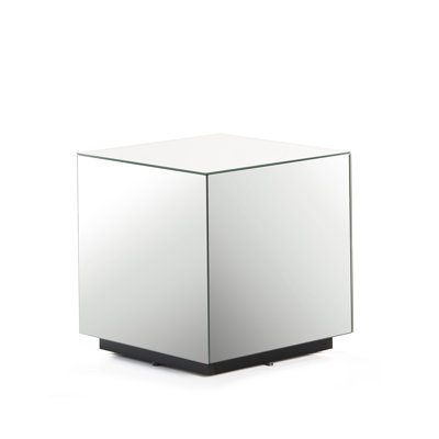 Mcmartin Glass Block End Table by Orren Ellis