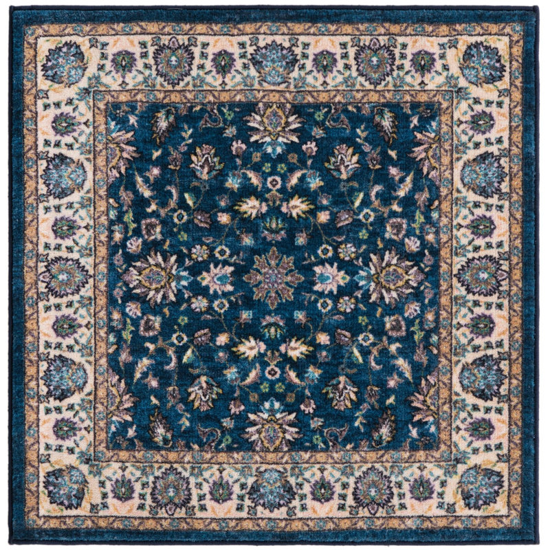 Artez Oriental Indoor Rug, Square 3'3"