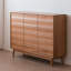 Rangement pour chaussures en bois de cerisier