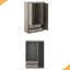 Armoire à miroir 3 portes avec tablettes-768009183
