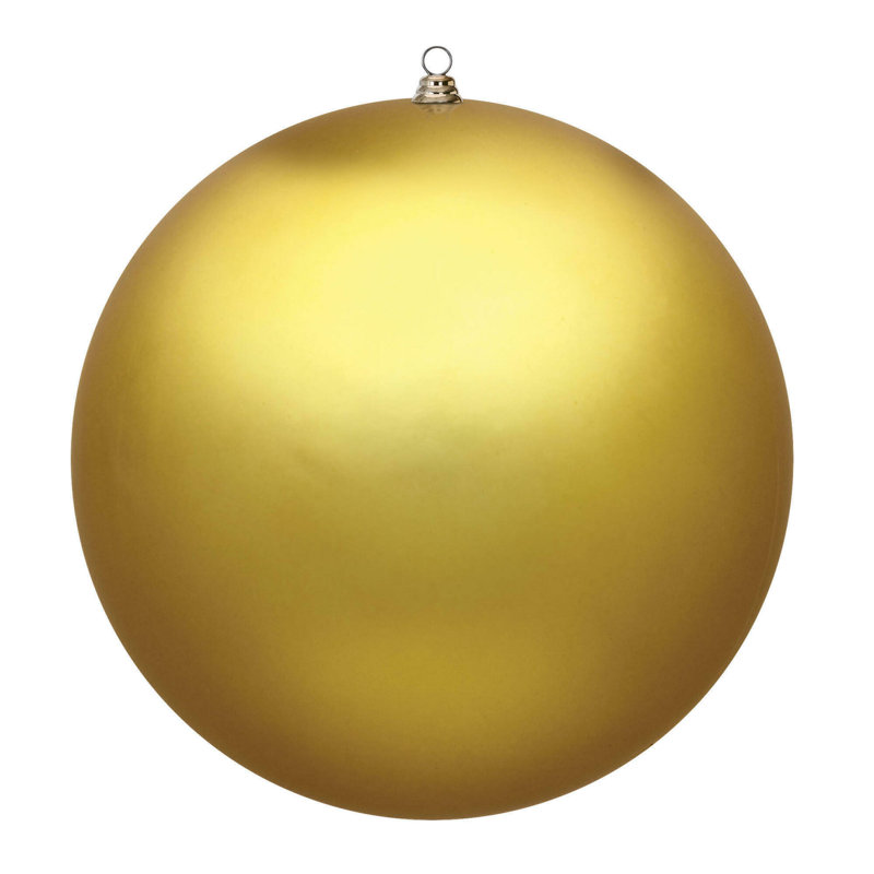 Ornement massif en forme de fêtes, Or mat, H 20 po x l 20 po x P 6 po