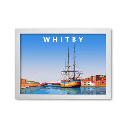 Whitby Harbour by Richard O'Neill - Print