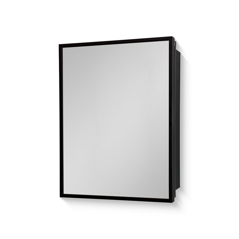 Pharmacie 20 po x 26 po avec miroir, fixation murale ou encastrée pour la salle de bain ou le salon | Idée de cadeau