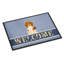 Beagle tricolore 27 po x 18 po tapis de porte extérieur antidérapant