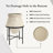 Chanhassen Distressed Metal Cauldron Cachepot with Stand-936294627