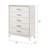 Festus 5 Drawer 35" W Chest-1133804717