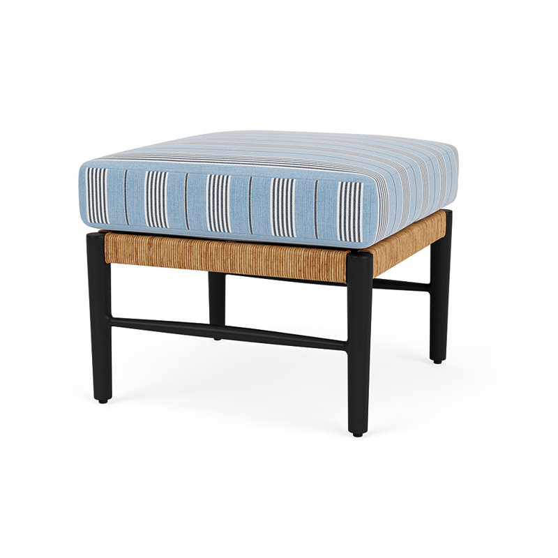 Galloway Outdoor Ottoman, Hansen Sky