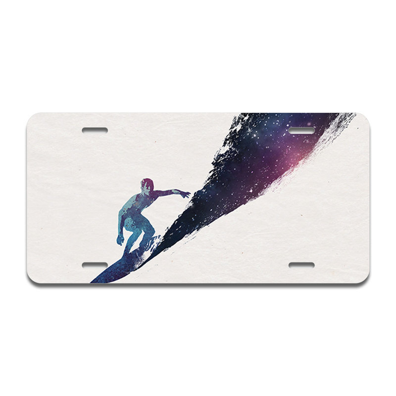 Cadre en aluminium Surfing The Universe