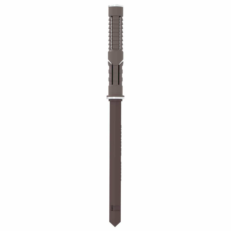  Floating Shelf Brackets 12 Pcs Brown 10 X 170 Mm Steel, 17cm H x 1cm W x 1cm D