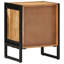 40cm W Metal Bedside Table
