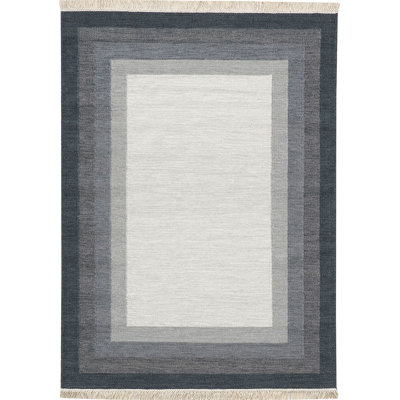 Shawn Geometric Wool Hand Woven Area Rug