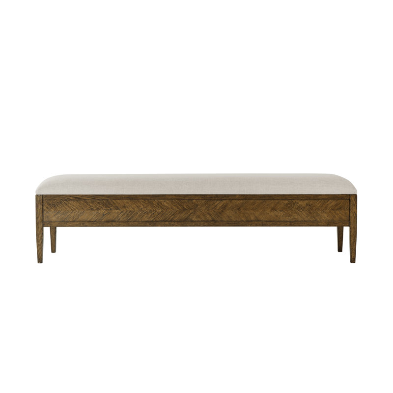 Nova Upholstered Bench, Dusk