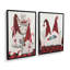 Cozy Gnome Compations, ensemble de 2 impressions sur toile-827387438-827387611-827387593