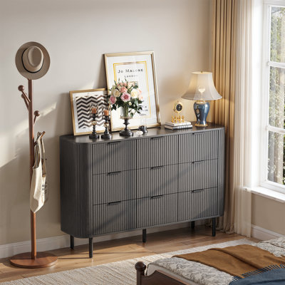 Foye 9 Drawer 52.7" W Double Dresser by Ebern Designs