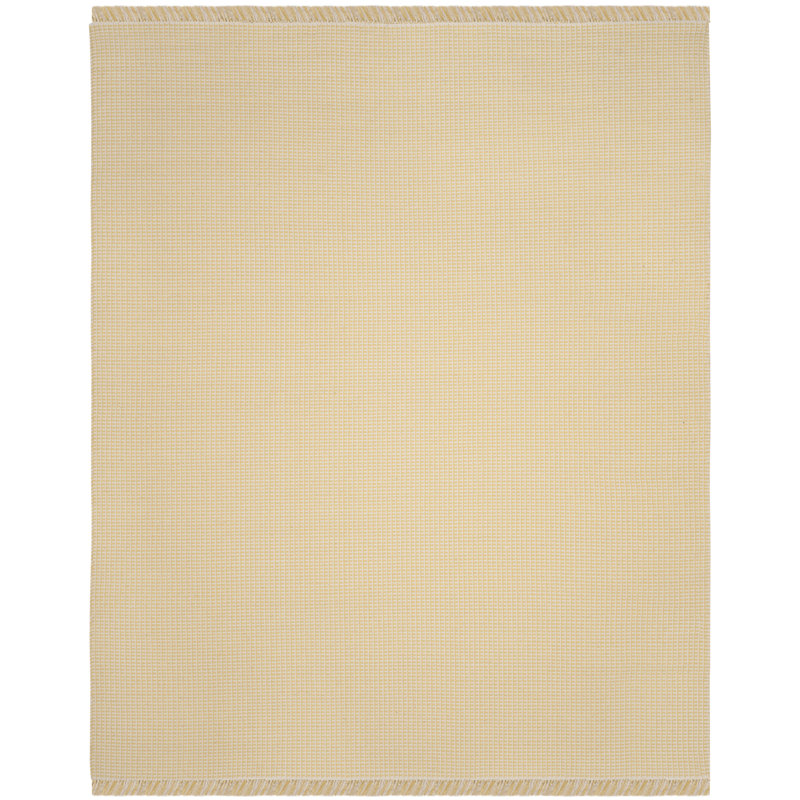 Cayman Hand Woven Cotton Striped Rug, Rectangle 3' x 5'