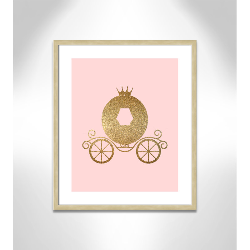 Fairy Tale Fairytale 3, impression sur papier, H 25,5 po x l 21,5 po x P 1,19 po, Cadre boîte champagne clair