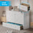 Queen Murphy Bed with USB Port & Large Storage Drawers-1656822776