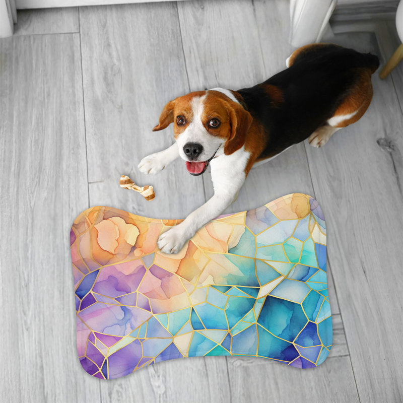 Ethereal Swirls - Tapis d'alimentation en os 1 pièce