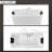 59 In. X 29.5 In. Center Drain Freestanding Whirlpool Bathtub Hydrotherapy Jetted Soaking Bath Tub - Tub Filler In White