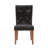 Annetha 18 " H Tufted Linen Upholstered Rubberwood and Poplar Solid Wood Side Chair