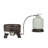 Round Steel Propane Smokeless Fire Pit-31573832