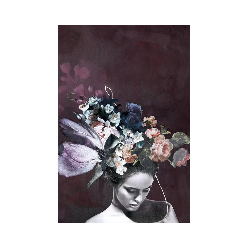 Haute Couture V - Print on Canvas, Wrapped Canvas, 30.48cm H x 20.32cm W x 1.91cm D