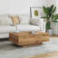 Godfred Pedestal Coffee Table with Storage-943771365-956811786