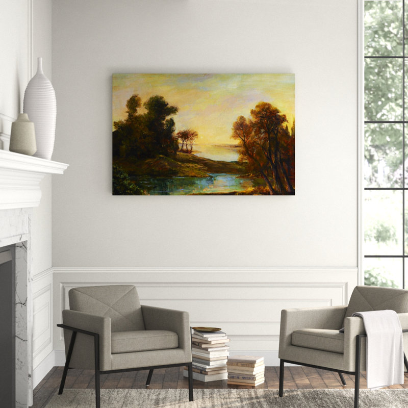 Sunset Print by Mercedes Marin, Outdoor, 40" H x 60" W x 1.5'' D