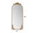 58"X24" Arched Full Body Mirror With Vintage Ornate Carved Applique On Top And Bottom, Hanging Wall Mounted Mirror, For Living Room Bedroom Retro Home Decor Mirror-203024841