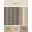 Tapis beige moelleux moelleux et moderne abstrait moderne et contemporain Ferree-1411162675